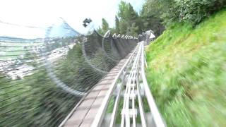 Feeblitz Saas Fee Sommerrodelbahn [upl. by Thelma]