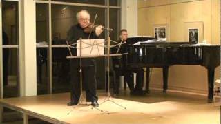 Gideon Klein 19191945 Lullaby for violin and piano Terezin 1941 arr by Yuval Waldman [upl. by Nivle311]