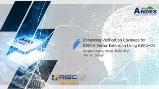 Enhancing Verification Coverage for RISCV Vector Extension Using RISCVDV  2020 RISCV Summit [upl. by Allegra]