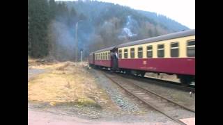 Dampfzüge im Harz am 10032012 [upl. by Alyad399]