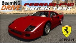 BeamNG Drive  Ferrari F40 [upl. by Eedolem]