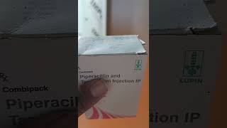 Tazar 45g IV single dose vial   piperacillin and Tazobactam injection lp [upl. by Hands]