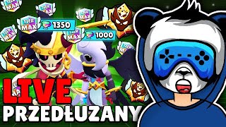 LIVE PRZEDŁUŻANY 😈 LECIMY PO 100000 PUCHARKÓW 🏆 4 ZŁ  1 MIN 😎 [upl. by Ainotna]