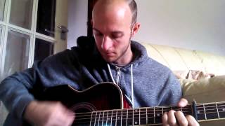 acoustic cover  Through The Fires amp Flames [upl. by Gazzo]