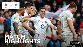 Extended Highlights England v Ireland  Guinness Six Nations [upl. by Byrn]