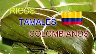 como hacer tamales colombianos parte 1 caren [upl. by Olinad905]