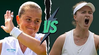 Jelena Ostapenko vs Barbora Krejcikova Wimbledon QuarterFinal Preview amp Prediction [upl. by Cima]