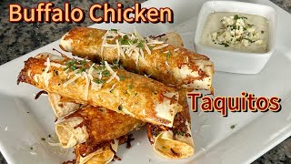 Cheesy Buffalo Chicken Taquitos [upl. by Calley]