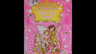 Flower Fairies  Alphabet coloring book  redrawn from Cicely Mary Barkers book [upl. by Haon]