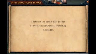 Search in the south east corner of the Artisan Dwarves workshop in Falador [upl. by Enirol]