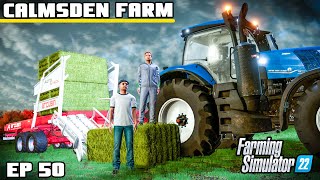 BEFORE THE STORM  Calmsden Farm  Farming Simulator 22  Episode 50 [upl. by Worthington]