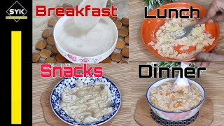 Baby Food Recipes For 12 Year Old  Baby Food Chart  Baby Food Recipe By SYK [upl. by Eiliab]