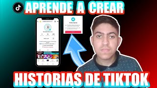 COMO USAR LA NUEVA FUNCIÓN DE HISTORIAS EN TIKTOK TUTORIAL COMPLETO [upl. by Anizor]