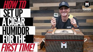 How To Setup A Cigar Humidor For The First Time [upl. by Winfrid]