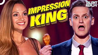 Philip Green’s Celebrity Impressions SLAY on BGT [upl. by Ecineg]