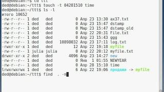 Поиск файлов в linux find newer size exec mtime type Часть 3 [upl. by Neih]