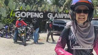 🔥LADIES MT15 RIDE GOPENG GLAMPING PARK [upl. by Felice]