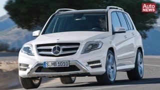 Mercedes GLK Facelift Frisches Äußeres und neue Motoren [upl. by Esinaej]