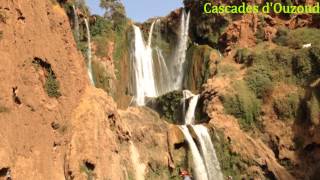 Cascades dOuzoud Prov Azilal  Maroc Vacance 2014 HD شلالات أوزود إقليم أزيلال المغرب [upl. by Auqinot168]