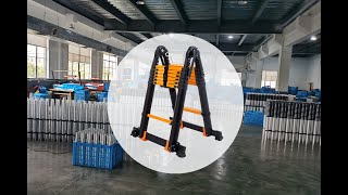 Buy telescopic ladders from Deyou Ladder 38m for wholesale the best ladder options [upl. by Violet]