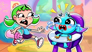 Why little sibling wont sleep   Kids song fun cartoon [upl. by Collyer690]