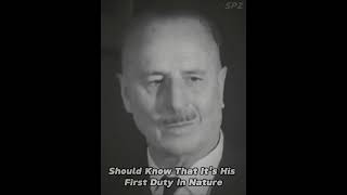 Oswald Mosley explains his Opinions on Race 1963 [upl. by Anayad64]