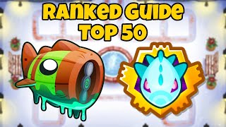 RANKED Bloonarius Tutorial  TOP 50  Winterpark  BTD6 [upl. by Akinimod925]