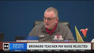 Broward school board votes 54 against proposal for annual teacher pay raise [upl. by Mildred]