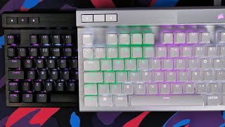 Corsair K70 RGB brown switches vs Corsair K70 OPX [upl. by Aicarg210]