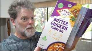 Pataks Butter Chicken Curry Kit  Cook and Review [upl. by Adnahsat429]