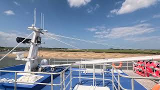 Wells next the Sea Day Trip and Boat Ride on RNLI Lucy Laver  6th June 2024 Video 9 [upl. by Enelav]