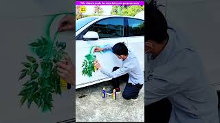 Incredible artist workers painting art on a car 🥰 Gadgets Smart Appliances Kitchen Utensils Home [upl. by Toth]