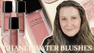 NEW CHANEL LES BEIGES WATERFRESH BLUSH  3 Shades  Swatches amp TryOn [upl. by Edrick]