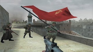 WW2  Red Army Capturing the Reichstag  Top of the Reichstag  Berlin  Call of Duty [upl. by Aratihc418]