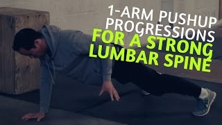 1arm Pushup Progressions Get your first OAPU [upl. by Lowrie773]