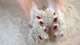 Texture play 🤤✨crumbly crunchy crispy snappy dusty🎧😴satisfying ASMR [upl. by Yenial]