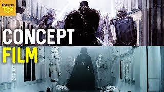 Star Wars CONCEPT ART VS FILM  A New Hope [upl. by Yalhsa]