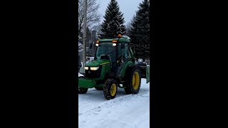 Pronovost Cyclone vs Normand Hybrid🚜❄️ snowindustry invertedblower residential snowplowing [upl. by Wey]