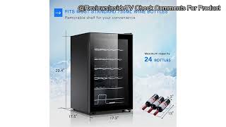 Is the 24 Bottle Compressor Wine Cooler Worth It A Comprehensive Review on Performance amp Value [upl. by Ynner]