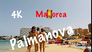 🏖Palmanova 🏖Son Maties Mallorca 🇪🇸2022 June📷4K60 [upl. by Calle806]