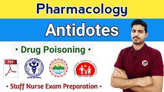 List of Antidotes  Pharmacology [upl. by Tchao202]