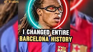 How Edgar David changed entire Barcelona history 😯🥸 [upl. by Burtis]