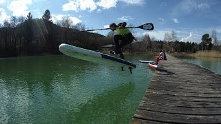 SUP Quadrocopter Austria Salzkammergut [upl. by Navert]