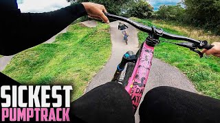 RIDING THE PERFECT PUMP TRACK AND TRYING NEW MTB SPOTS [upl. by Weitman]