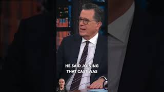 Stephen Colbert The Fun of Joining the Knives Out Cast [upl. by Aibun]