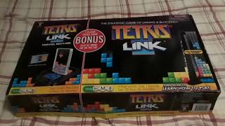 Tetris link board game based off the Tetris video game [upl. by Einahteb]