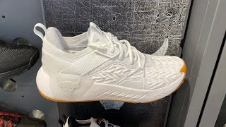 Under Armour Project Rock 6 “White Gum”  Style Code 3026534100 [upl. by Eiramaliehs337]