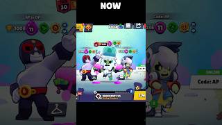 Halloween Now VS Then Edit🥵 Brawl Stars shorts brawlstars [upl. by Anabella573]