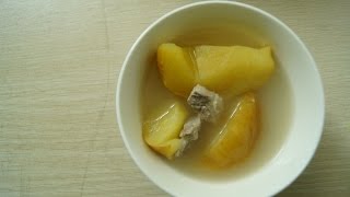 Healthy Apple Soup  润肺苹果汤 [upl. by Maddy85]