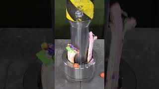 Compilation Of Best Candy Crushes With Hydraulic Press hydraulicpress crushing satisfying [upl. by Grantland]